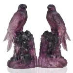 Hot sell Quality Unique Carving Purple Amethyst Eagle Crystal Craft Natural Animal Decoration for Gifts Wholesale - Image 2