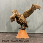 Rustic Wooden Bird Handicraft Wood Craft Design - Image 5