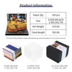 3D Magic Castle Memo Pad with LED Light, Handcrafted Paper Art Desk Decoration, Unique Gift for Office Home & Fantasy Lovers - Image 6