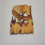 Handcrafted Wooden Animal Wall Hanging Sculptures Carved & Engraved Eco-Friendly Home Decor All Festivals Customizable Shape - Image 5
