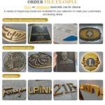 Customized Modern 3D Relief Commemorative Plaque Metal Crafts in Brass and Aluminum Engraved with State-of-the-Art Technology - Image 3