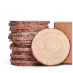 New Direct Sale Round Home Decoration Wood Crafts Wooden Sign Decor
