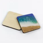 Epoxy Resin Ocean Craft with Sea Creatures & Turtle Unique Resin Wood Pieces Perfect Home Decor & Christmas Gift - Image 4