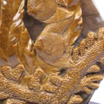 Hand-Carved Fish Artwork From Tiger's Eye - Exquisite Craftsmanship - Image 2