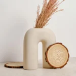 New Direct Sale Round Home Decoration Wood Crafts Wooden Sign Decor - Image 5