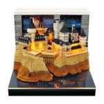 3D Magic Castle Memo Pad with LED Light, Handcrafted Paper Art Desk Decoration, Unique Gift for Office Home & Fantasy Lovers - Image 2